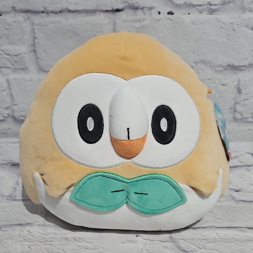 Squishmallows Pokemon Rowlet The Owl